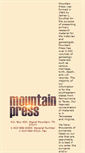 Mobile Screenshot of mountainpress.com