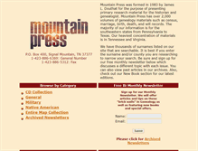 Tablet Screenshot of mountainpress.com